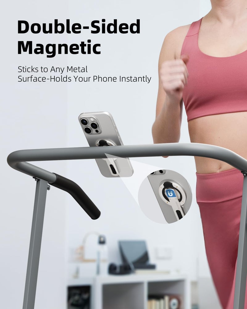 TODI for MagSafe Phone Grip Stand, 3-in-1 Magnetic Finger Ring Holder with Double-Sided Magnet, Fidget Toy Design, Magnetic Phone Stand for iPhone 16/15/14/13/12 Series (White) - Image 5